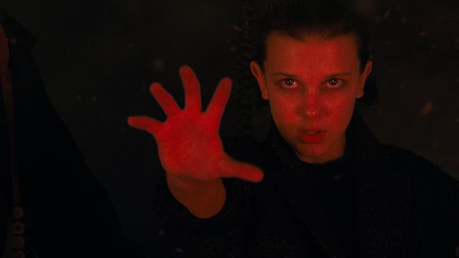 Eleven, feel the Force ... apparently you need to do something visual to trigger unseen powers.