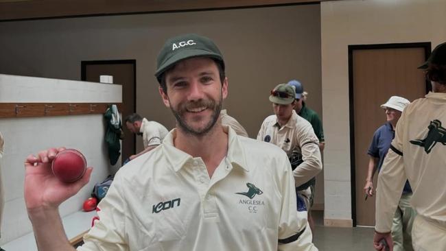 Norman said Tom Beasley would play a key role helping develop the next wave of juniors coming through. Picture: Anglesea Cricket Club