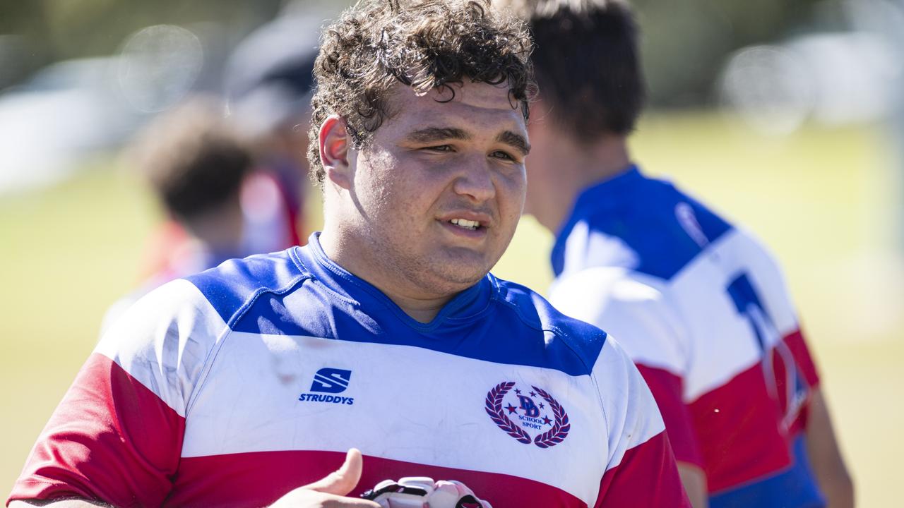 Gavin Wilson-Tyers of Darling Downs against South Coast.