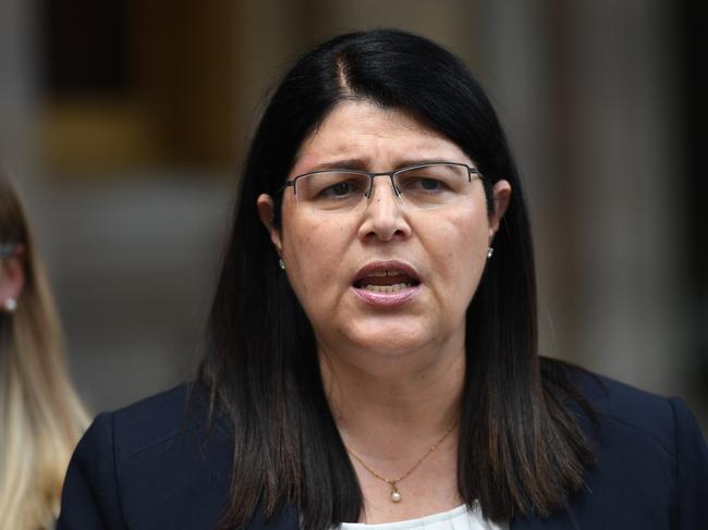 Queensland Minister for Education Grace Grace. Picture: AAP Image/Dan Peled