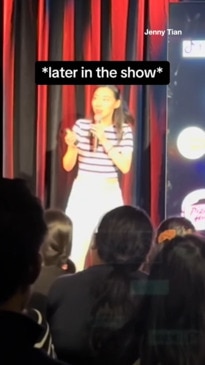 WATCH Comedian praised for how she handled a baby at her show