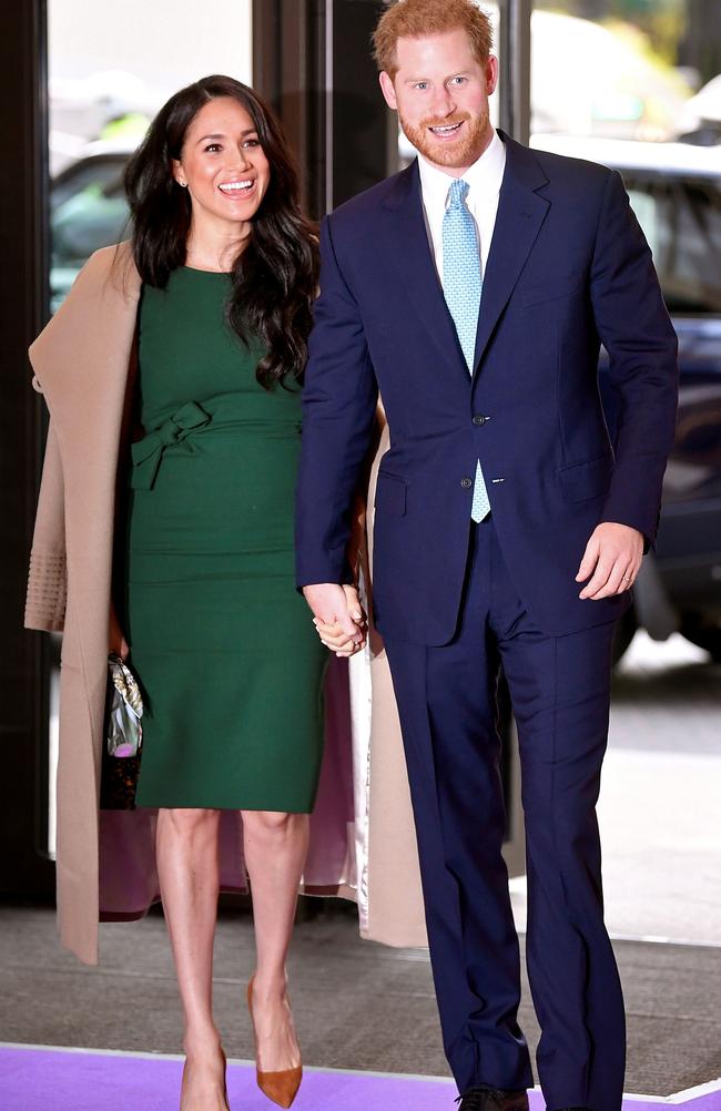 The Duke and Duchess of Sussex attend the annual WellChild Awards in London on October 15, 2019. Picture: Toby Melville/AFP