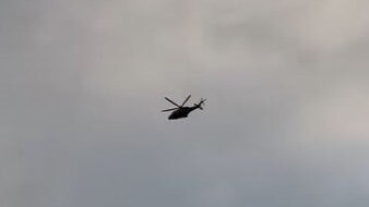 Eagle-eyes residents saw the Air Wing police helicopter in the Hoppers Crossing area about 5.30pm Wednesday. Picture: Supplied