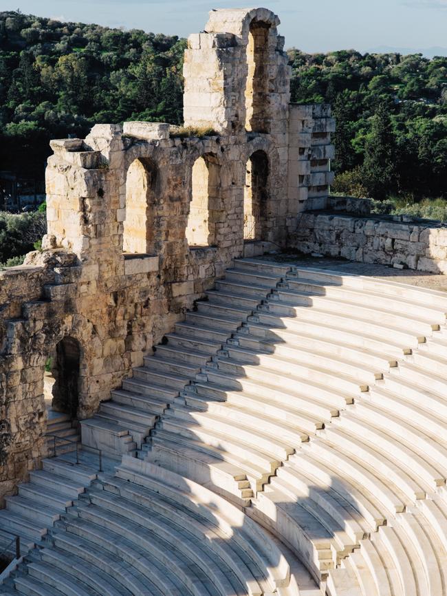 Delphi’s ancient theatre. Picture: Thomas Gravanis.