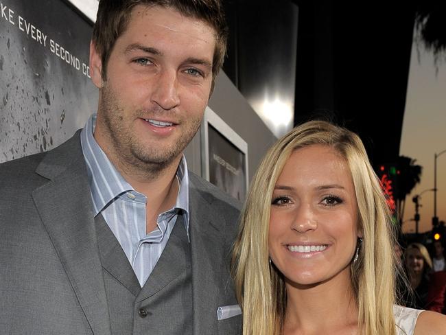 FILE - LOS ANGELES, CA: NFL player Jay Cutler and Kristin Cavallari arrive at the premiere of Summit Entertainment's "Source Code" at ArcLight Cinemas on March 28, 2011 in Los Angeles, California. According to reports from July 24, 2011, TV personality/actress Kristin Cavallari and Chicago Bears quarterback Jay Cutler have ended their engagement. (Photo by Charley Gallay/Getty Images)