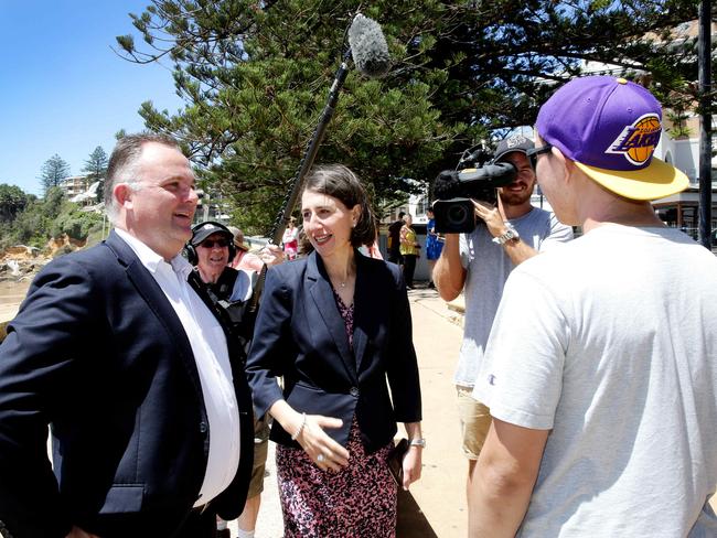 NSW Premier Gladys Berejiklian visited Terrigal earlier this year. Picture: Sue Graham