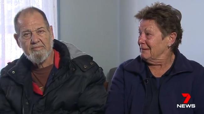 Claus and Lynda Burg. Claus has terminal cancer, but the diagnosis was missed. Picture: Channel 7 News