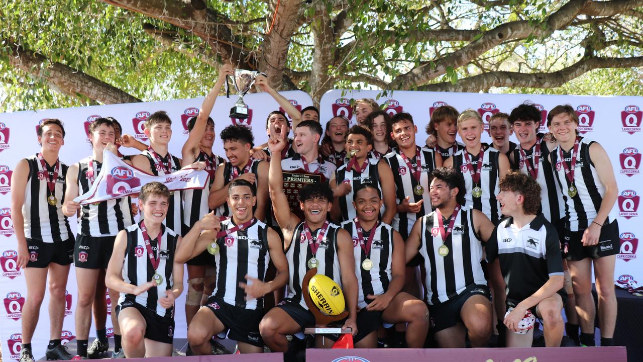 Rockhampton Panthers won the Under 17's grand final for AFL Capricornia. Picture: Supplied