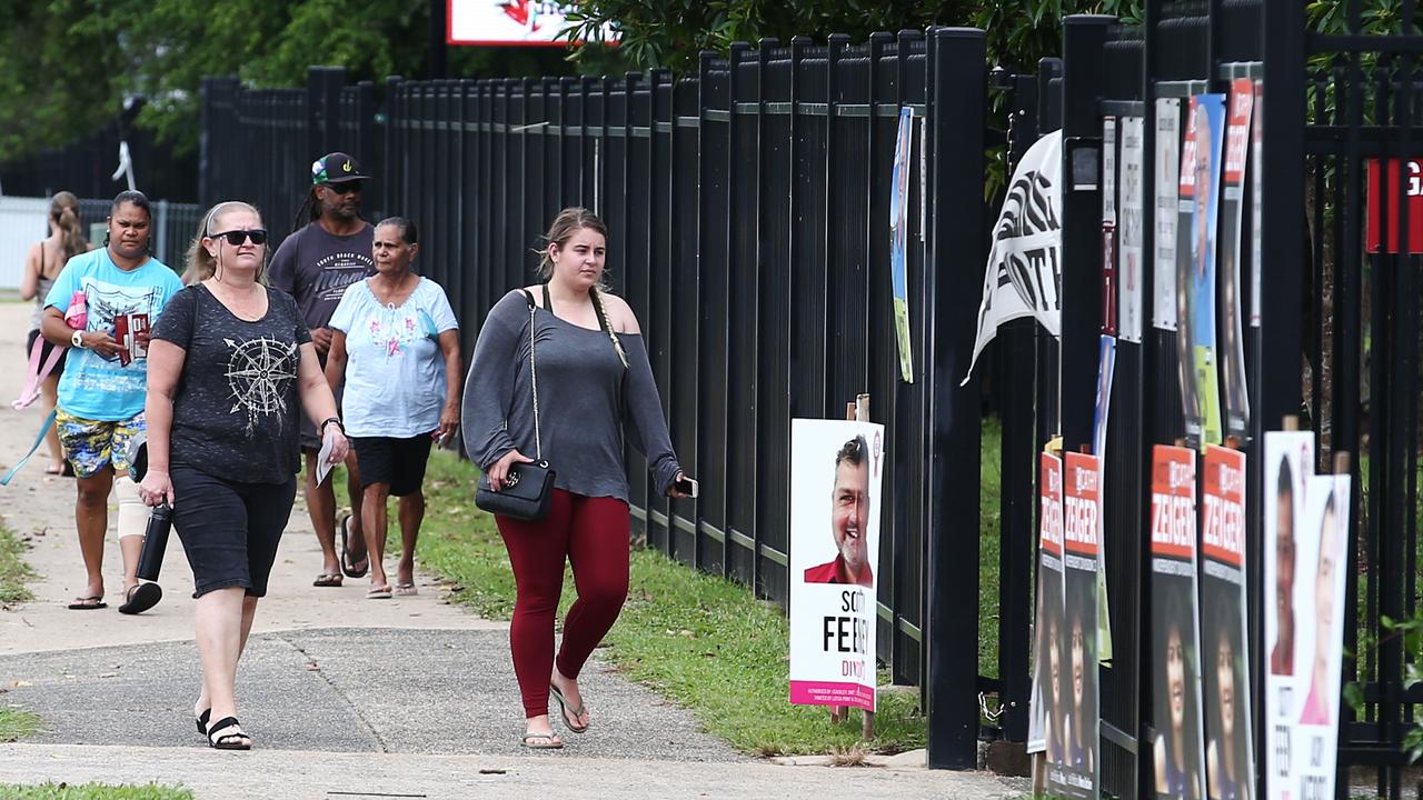 Election results today near cairns qld