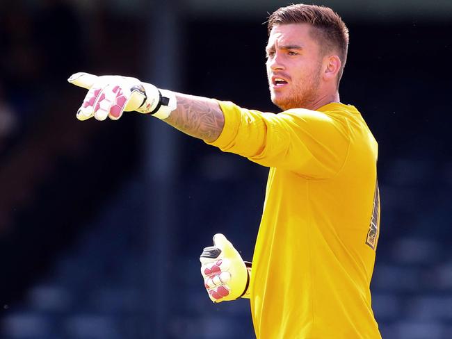 Former Tasmanian Alex Cisak, who is now goal keeper for English League Two side Leyton Orient.  Picture Simon O'Connor