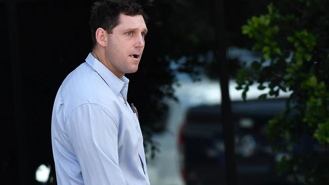 Matthew Alan Warner leaves Maroochydore Court House. Picture: Patrick Woods.