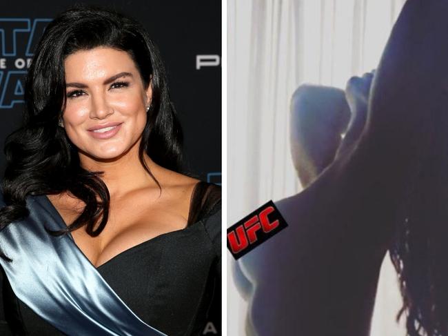 Gina Carano bared all on Instagram (Photo by Getty Images)