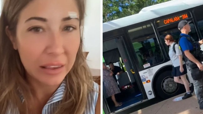 A passenger has spoken out after an alleged attack on a bus. No one in the picture was involved in the incident.