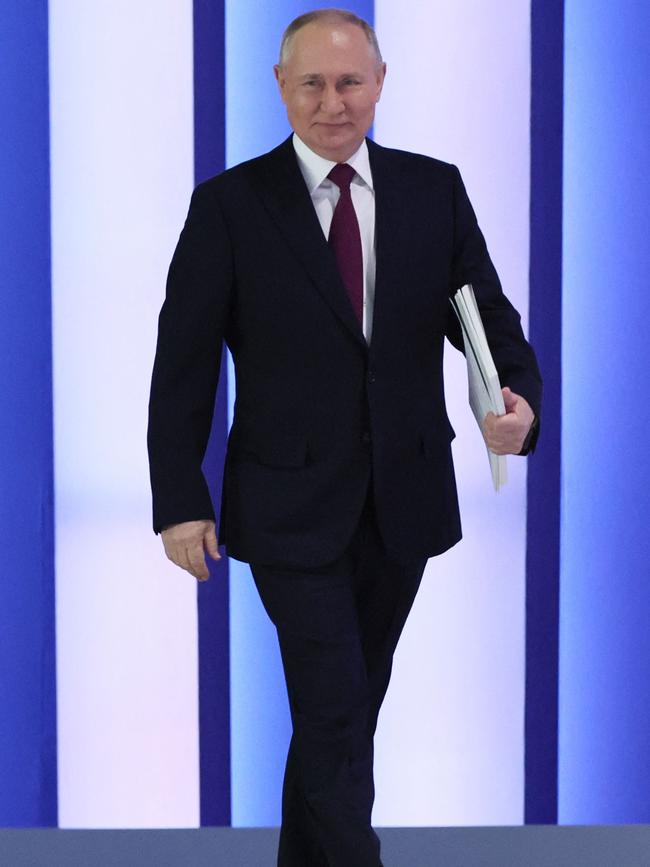 Russian President Vladimir Putin. Picture: AFP