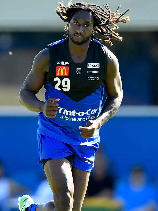 Nic Naitanui in action for East Perth.