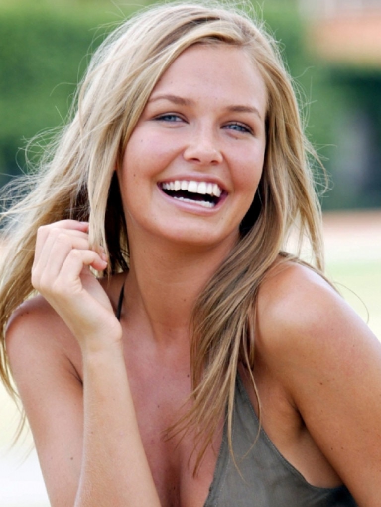 Lara Bingle, then 18, pictured in 2006.