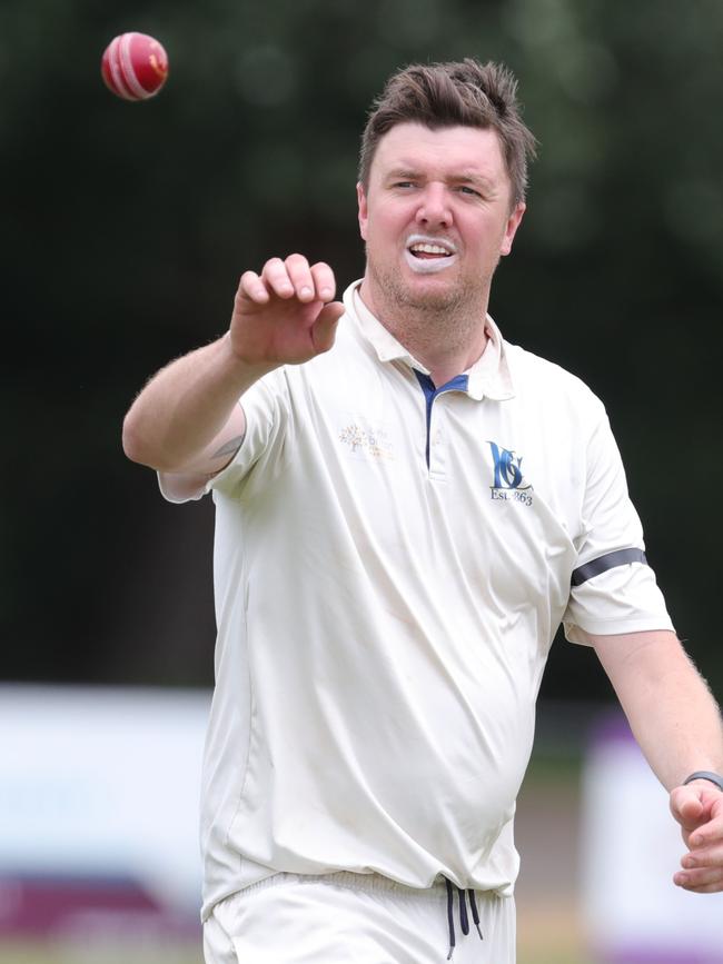 James Fisher claimed four wickets. Picture: Mark Wilson