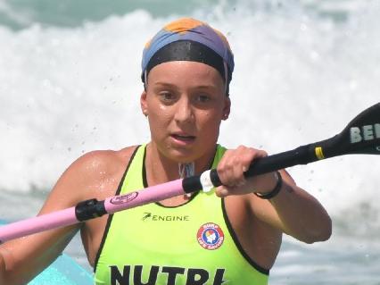 Lucy Derbyshire is an athlete on the rise in surf life saving. Pic: Supplied