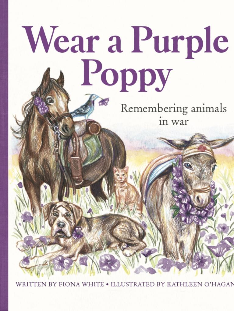 Wear a Purple Poppy, by Australian author Fiona White, is published by Hachette. Picture: supplied