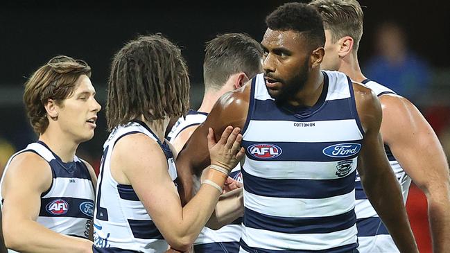 Esava Ratugolea wants to stay at Geelong. Picture: Getty Images