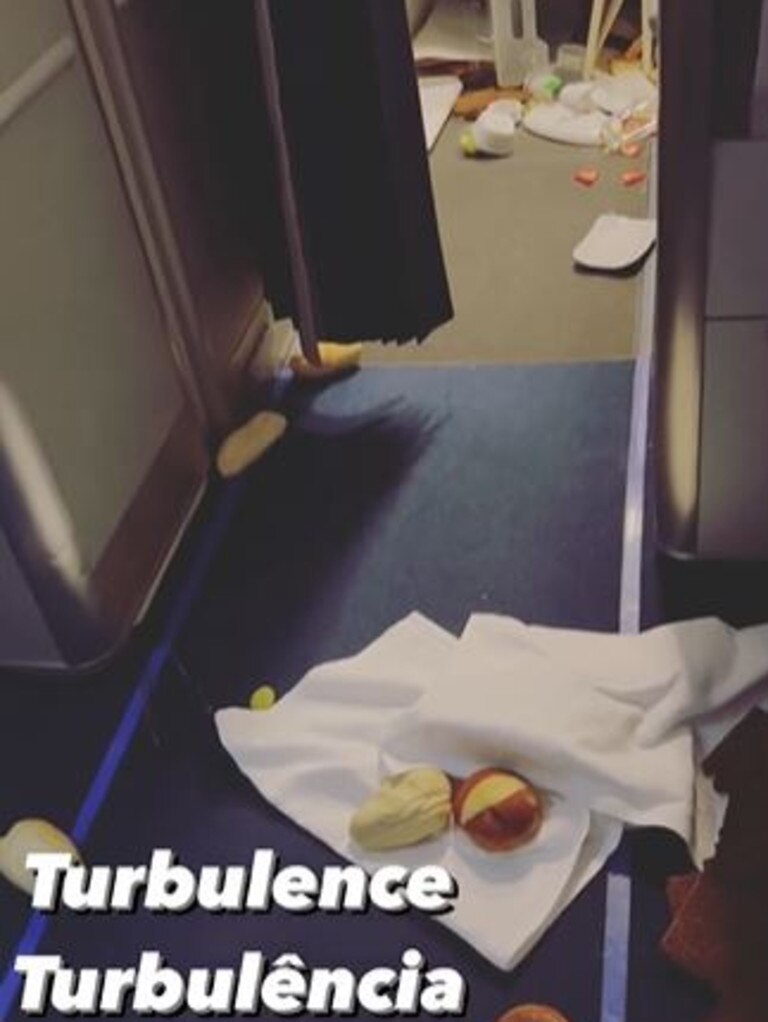 She said ‘everything was flying everywhere’. Picture: Instagram/camilamcconaughey