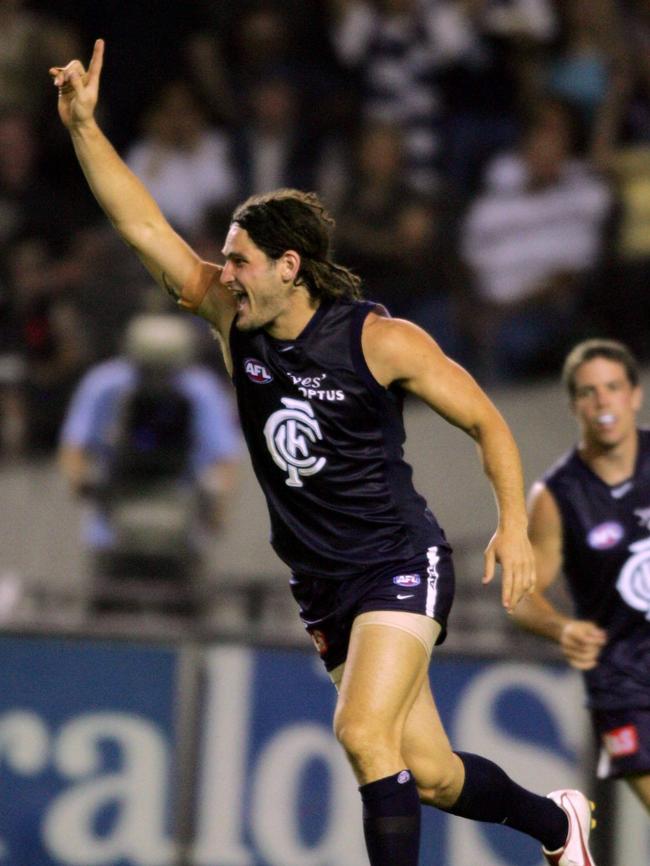 Fevola dominated the 2005 Wizard Cup final.