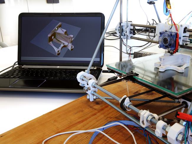 Rapid prototyping, such as with 3D printing, has been identified as a future skill in demand. Picture: iStock