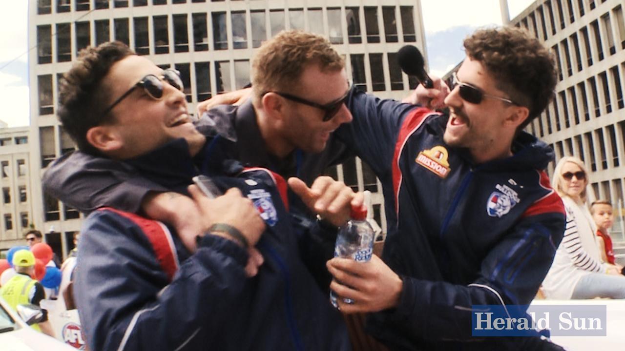 Cooney at the Grand Final Parade  