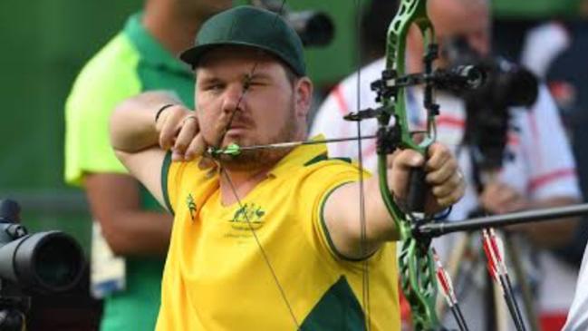 Jonathan Milne, 2024 Para National Archery Championships, hosted by Sydney Olympic Park Archers, April 3-7, 2024 , Supplied: Archery Australia