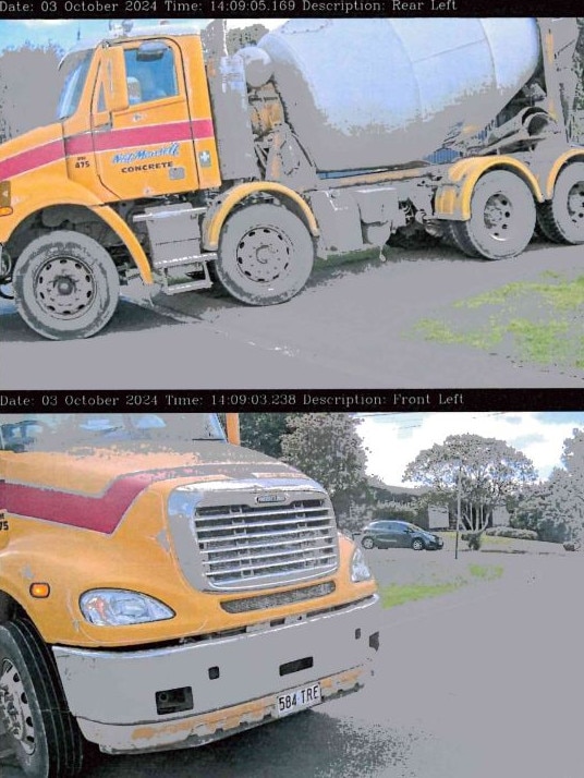 Photos of the truck, supplied by the Toowoomba Regional Council.