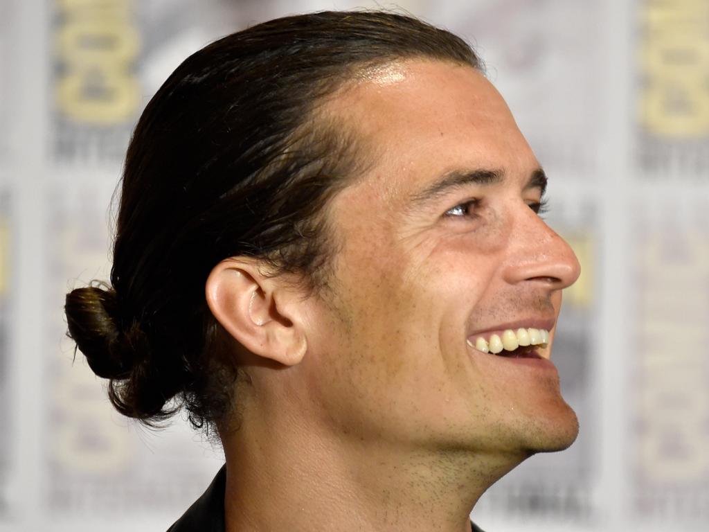 Orlando Bloom at “The Hobbit: The Battle Of The Five Armies” Press Line during Comic-Con International on July 26, 2014 in San Diego, California. Picture: Getty