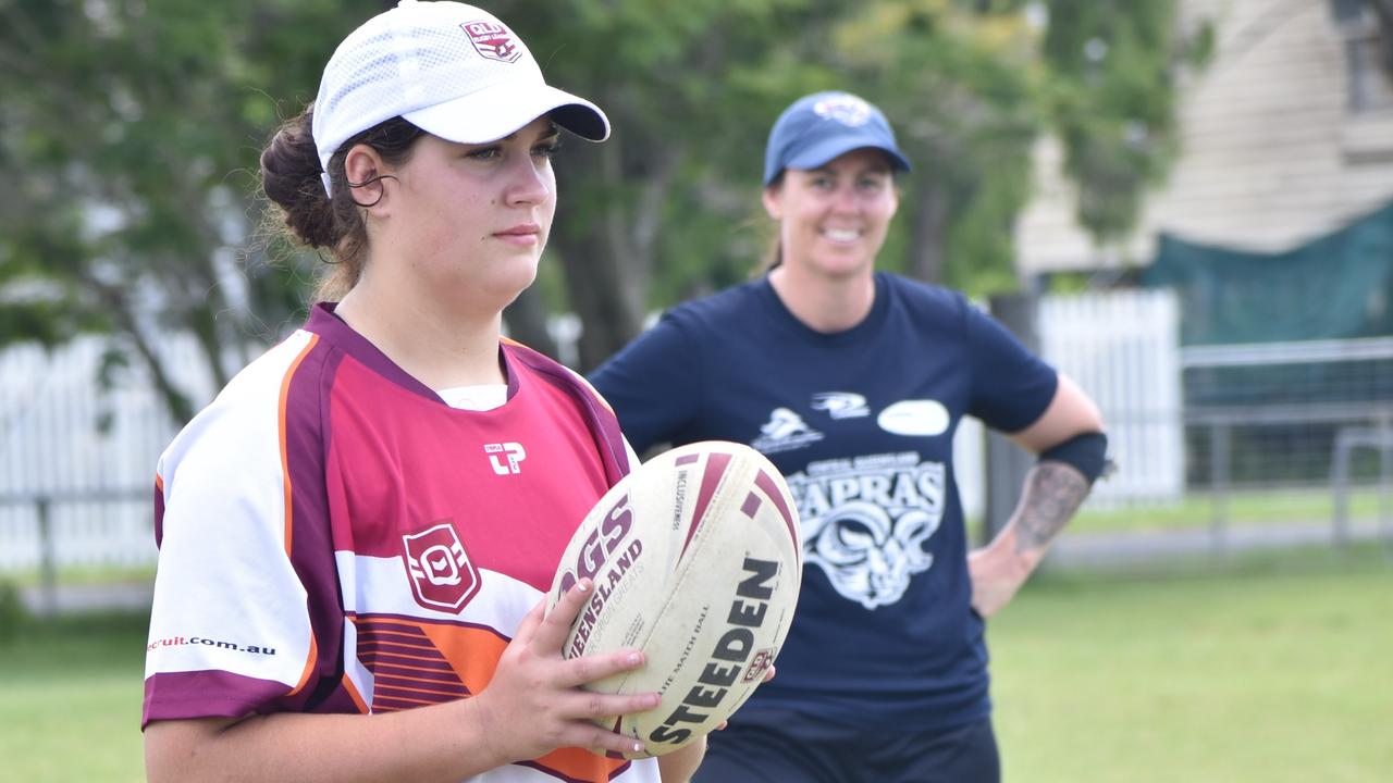 CQ Capras women's trial day at Rockhampton's Kettle Park, November 20, 2021.