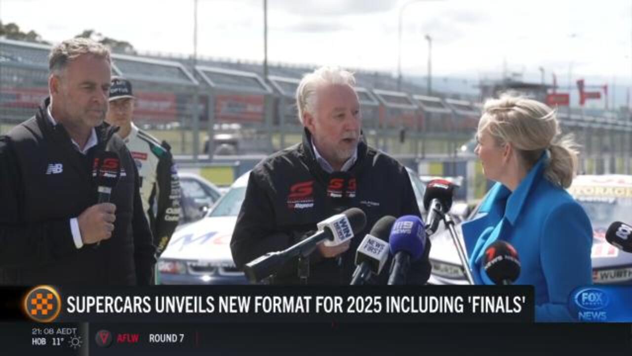 Supercars unveils new format for 2025