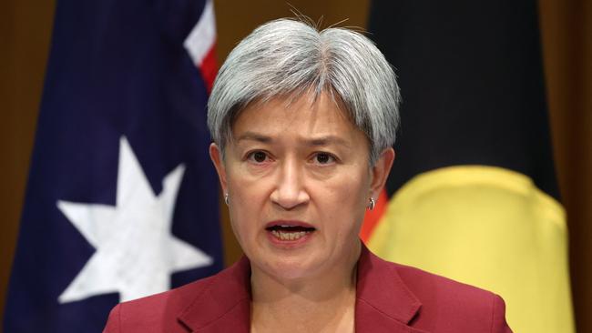 Foreign Minister Penny Wong. Picture: AFP