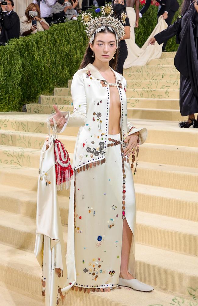 The Kiwi singer pictured at the Met Gala in 2022. Picture: Theo Wargo/Getty Images/AFP