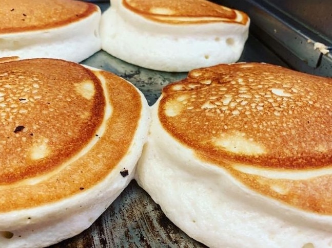 Pancakes as fluffy as a cloud at Billykart. Picture: Supplied