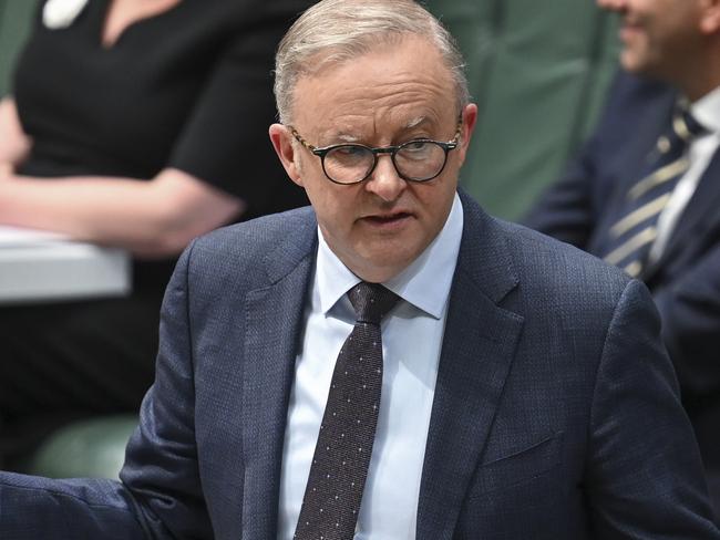 Prime Minister Anthony Albanese says the protest is ‘beyond my comprehension, and beyond contempt’. Martin Ollman