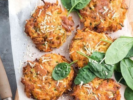 Veggie fritters.