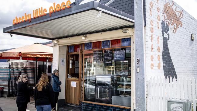 New Norfolk shops and cafes. Picture: Eddie Safarik