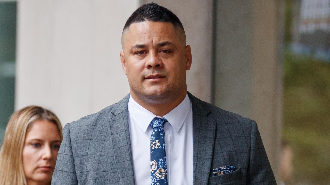 Jarryd Hayne's lawyers explain why his wife hasn't supported him in court  at his rape sentencing