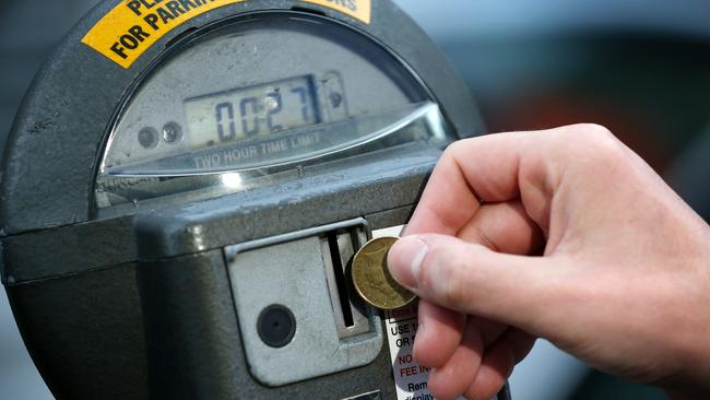 Inner city carparking fees are expected to rise with the City of Melbourne’s budget to be released today. Picture: Jake Nowakowski