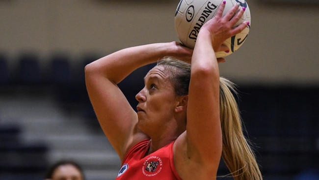 Three in a row for Creekers champion Stacey Gannon. Picture: Northern FNL