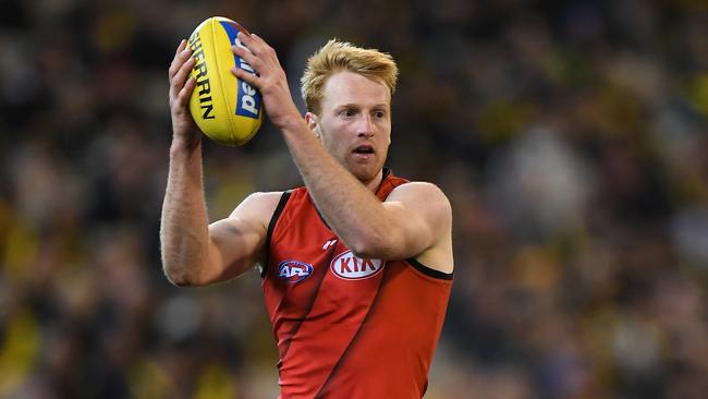 Aaron Francis blossomed for the Bombers late in the season. Picture: AAP