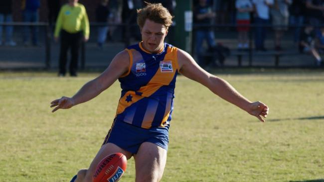 Beau Mitchener was influential in the second half for Lilydale. Picture: Geoff Klep