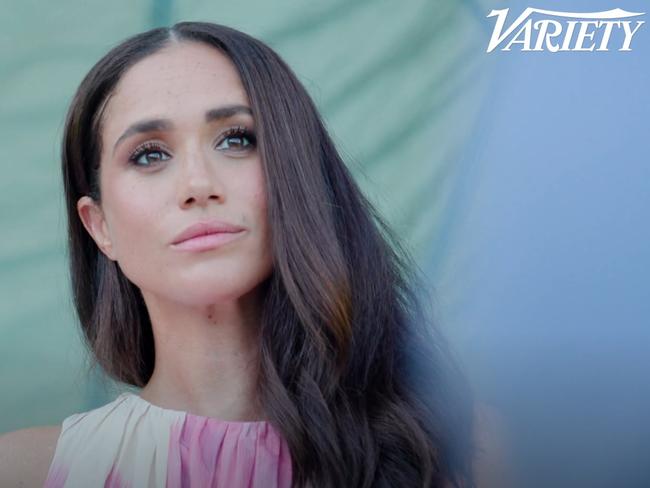 Meghan Markle spoke about the Queen for the first time since her death. Picture: Variety