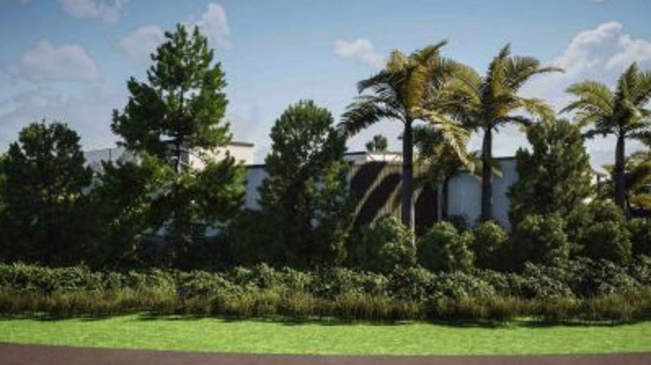 Altum Properties has revealed plans to transform a rural 'island' block at Eumundi with a new supermarket and specialty retail – but it will all be hidden by large trees.