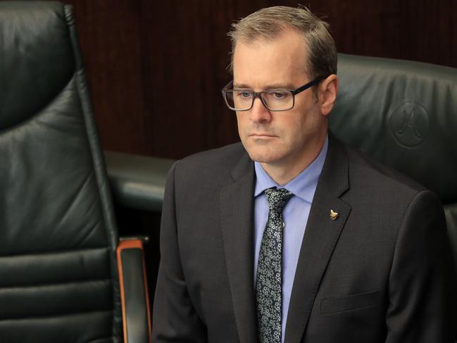 Finance Minister Michael Ferguson. Picture: AAP/ Rob Blakers