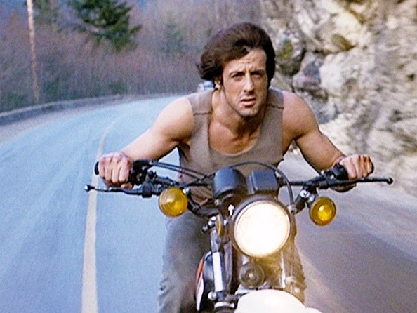Actor Sylvester Stallone as John Rambo in First Blood. Photo: CBS via Getty