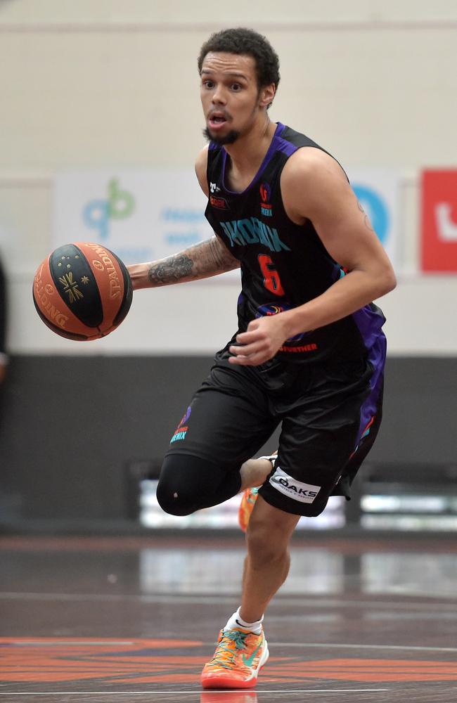 Sunshine Coast Phoenix player Jamaal Robateau.