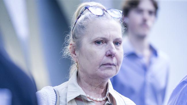 Yolanda Borucki has learnt her fate at Brisbane Magistrates Court on a charge of computer hacking causing detriment over $5000. Picture: NewsWire/Glenn Campbell